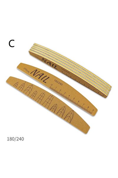Choice3 C ♥5Pcs Alpha-Scale Nail Grinding Strips - Double-Sided Nail Files wi...
