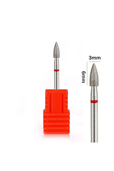 Choice1 G0306D-F قطعة واحدة ريشة حفر أظافر مخروطية ماسية دوارة، ريشة تقشير ال...