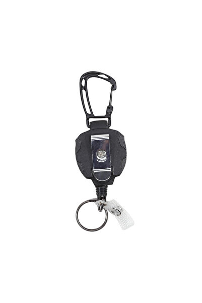 Choice7 Keychain Retractable Heavy Duty Pull Reel Carabiner Key Chains Strong...