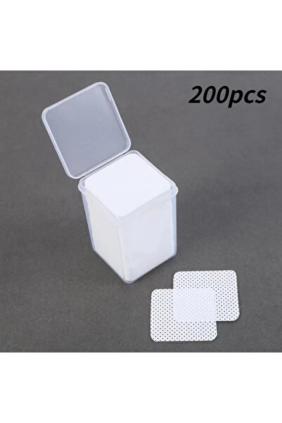 Choice WHITE 200pcs Lint-Free Nail Polish Remover Cotton Wipes UV Gel Tips Re...