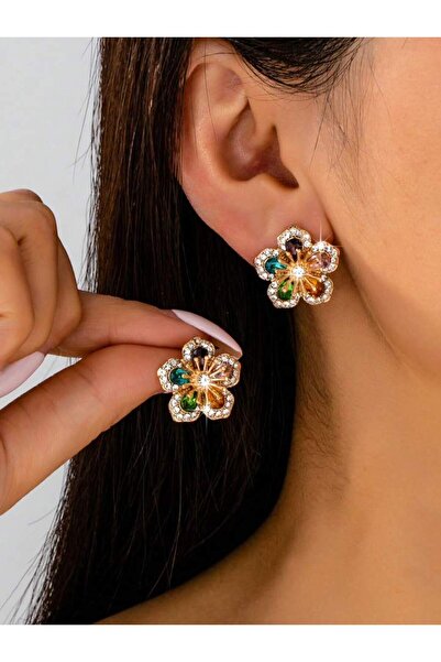 Choice MULTI Light Yellow Gold Color A Pair of Japanese and Korean Niche Styl...