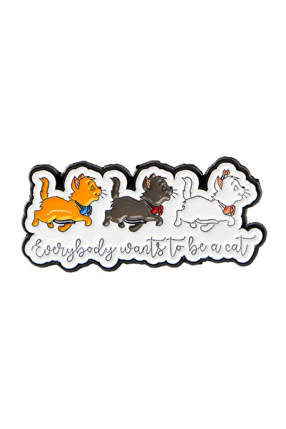 Choice9 16 Cute Cat Enamel Pin Cartoon Villain Brooch For Coat Women's Brooch...