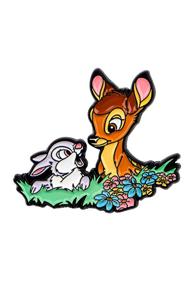 Choice1 8 Cute Deer Enamel Pin Cartoon Rabbit Brooch For Coat Women's Brooche...