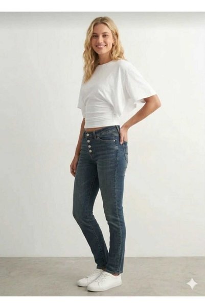 King Street Waist-Fitted Wide-Sleeved Natural Blouse