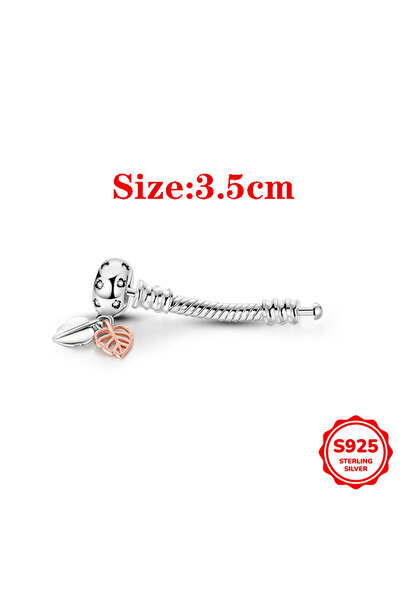 Choice1 ZXB004-3.5cm Extender 925 Sterling Silver Bracelet extender Fit Origi...
