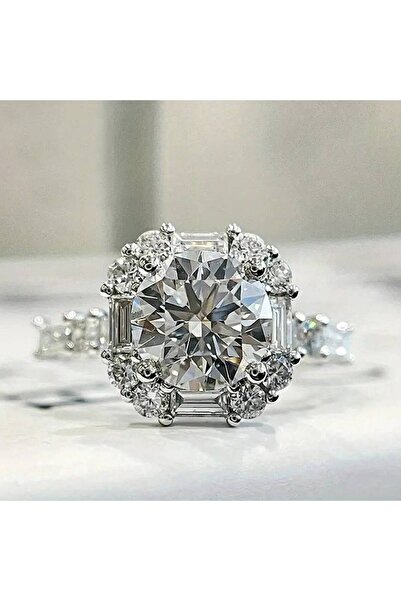 Choice 7 A094 Huitan Chic Ring for Women Wedding Party Trendy Accessories Inl...