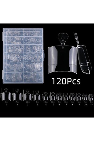Choice1 120 قطعة أو 240 قطعة من أطراف أظافر القدم الصناعية الشفافة، تغطي نصف ...