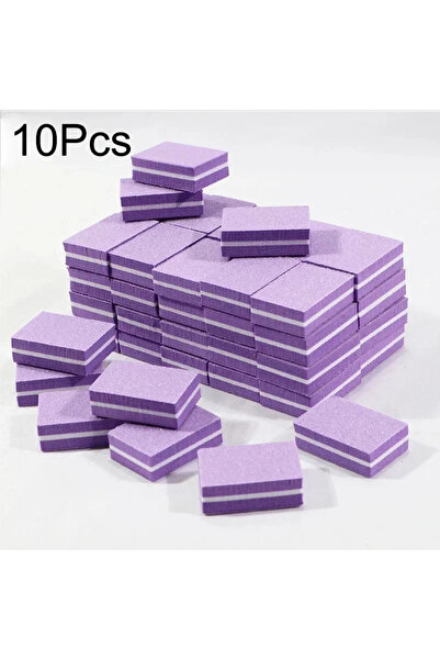 Choice 10pc-purple 50Pcs Professional Mini Nails Art buffer File 100/180 Sand...