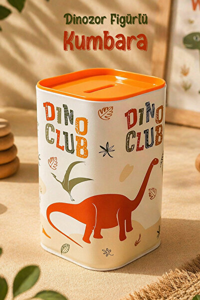 Meleni Baby Παιδικός κουμπαράς με φιγούρα δεινοσαύρου - Κουμπαράς από σκληρό ...