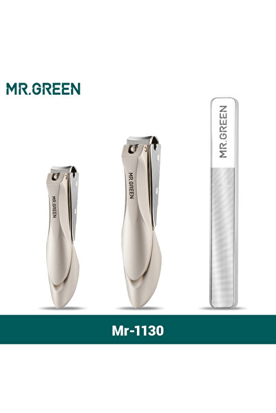 Choice MR.GREEN Mr-1130 MR.GREEN مجموعة مقصات أظافر مقاومة للرذاذ للوالدين وا...