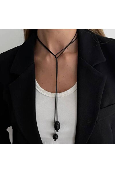 Choice1 قلادة نسائية بتصميم بسيط غير منتظم من خرز الراتنج بأربعة ألوان، مع حب...