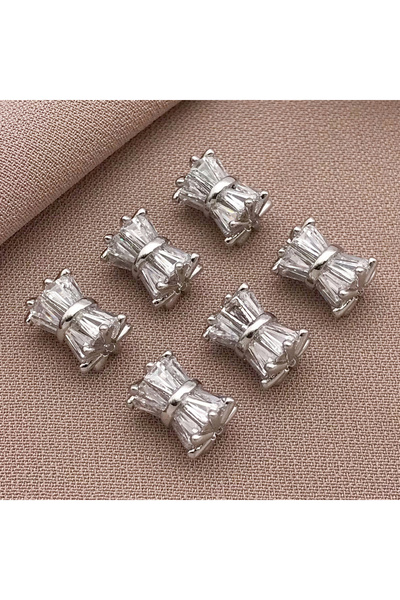 Choice11 2pcs T863-6x8mm 2/5pcs/lot 8/11mm High Quality Brass Zircon Large Ho...