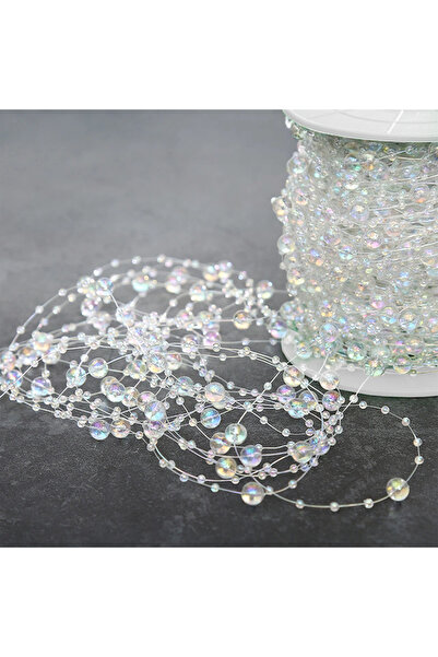 Choice3 Colorful-5M-bag 5/10Meters Artificial Pearls Chain Fishing Line Beads...