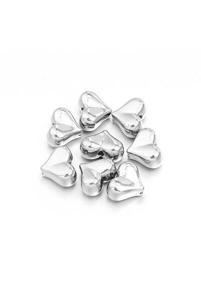 Choice1 14x10.5mm 30pcs Silver 20/30Pcs Gold Silver Color Plastic CCB Bead He...