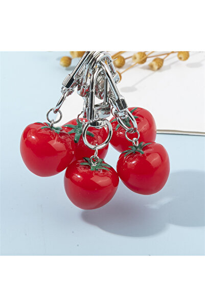 Choice 10pcs 10pcs/set Cute Tomato Banana Lemon Fruit Keychain Key Chains Key...