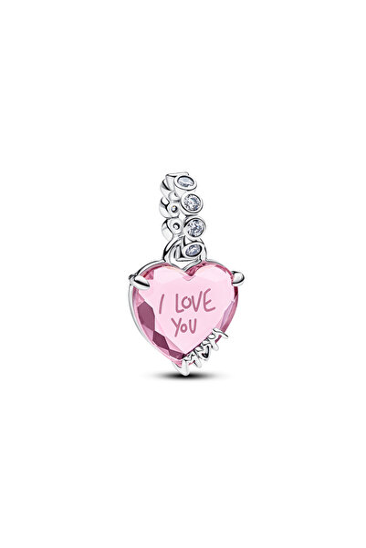 Choice11 AMC7383 2026 New 925 Sterling Silver Four Leaf Clover Flower Dog Hea...