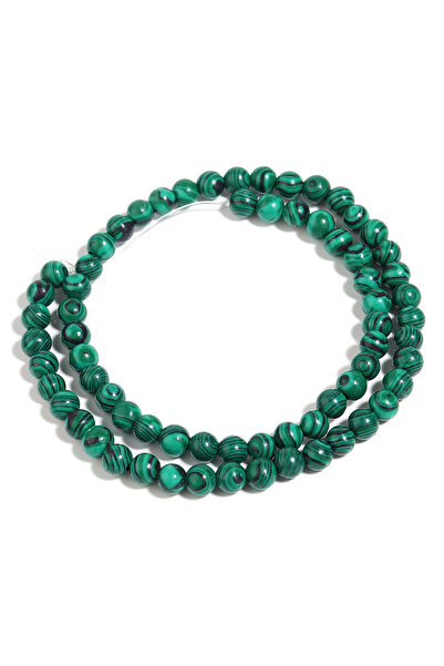 Choice1 6mm apx 60pcs 1 Strand Malachite Stone Beads 4/6/8/10/12mm Round Spac...