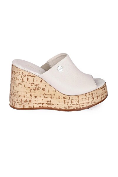 Mammamia D24Yt-2110 Women's Leather Slippers