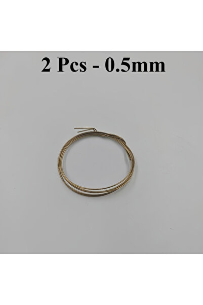 Choice4 2 Pcs 0.5mm Silver Welding Rods Gold Soldering Wire for Jewelry Repai...