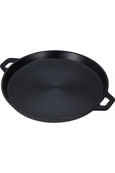 Excellent Houseware Eh Calgary ταψί ψησίματος, μαντεμένιο, στρογγυλό, 34 εκ.