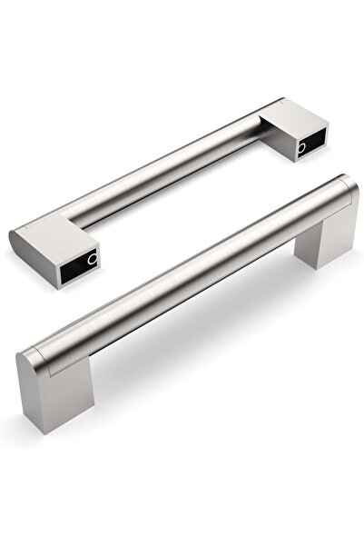 Amerdeco Σετ 5 τεμαχίων Μοντέρνες Λαβές Ντουλαπιών από Ανοξείδωτο Ατσάλι με Φ...