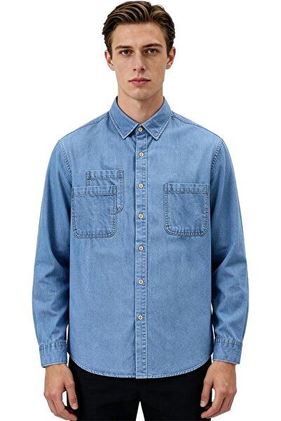 casme Mens Button Up Shirts Long Sleeve Fashionable Slim Fit Tops