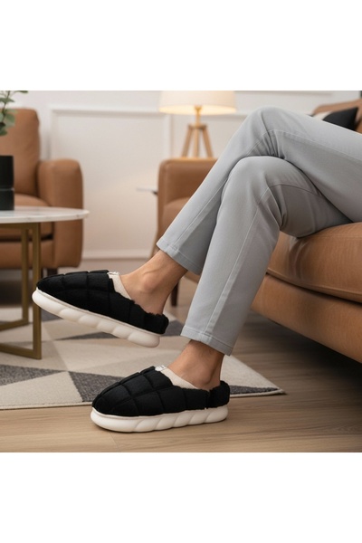 OEM Αφράτες, ζεστές και χαλαρωτικές ανδρικές παντόφλες, D308