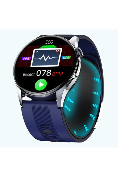 SANOTRAK CARIDOCARE Έξυπνο ρολόι με μετρητή αρτηριακής πίεσης, φουσκωτό περιβ...