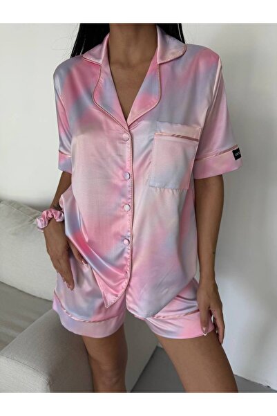 delis Γυναικείο σετ πιτζάμες δύο τεμαχίων, με κουμπιά – 2500134, Μπλας Γκλοου