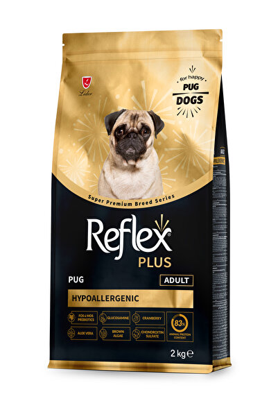 Reflex Plus Hipoalerjenik Pug Yetişkin Köpek Maması 2kg