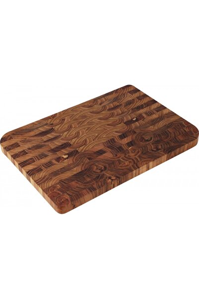 Excellent Houseware Επιφάνεια κοπής Μερίντα, ξύλο, μπαμπού, 40 x 28 x 2 εκ.