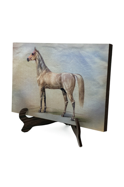 Sadrazam Επιφάνεια εργασίας MDF με εκτύπωση σχεδίου αλόγου 10x15 5G-At1