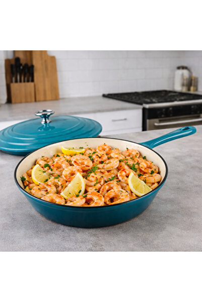 OEM Εμαγιένιστο τηγάνι από χυτοσίδηρο 24 εκ.