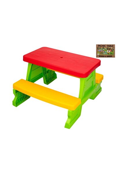 Dohany Masuta de picnic pentru 4 copii Picnic Verde, utilizare interior/exter...