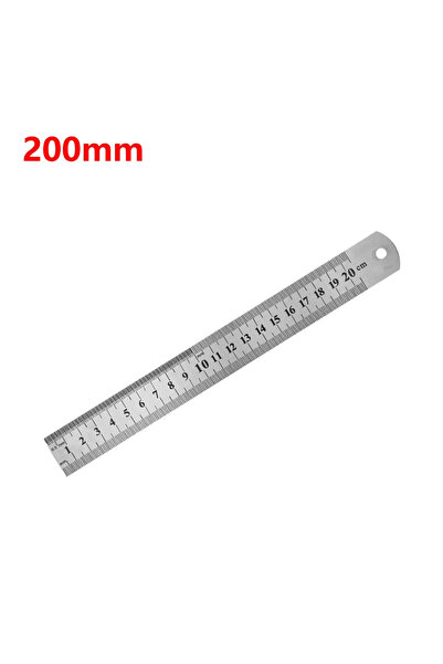 Choice1 200mm 150mm/500mm Metal Scale Stainless Steel Straight Ruler Measurin...