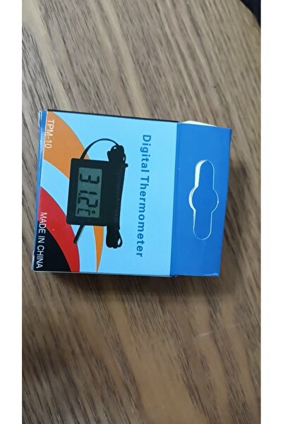 Choice3 مقياس حرارة ورطوبة رقمي صغير للسيارة بشاشة LCD بيضاء 1 متر مع مستشعر ...