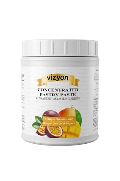 VİZYON KONSANTRE MANGO PASSION FRUIT PASTACILIK KARIŞIMI 1 KG