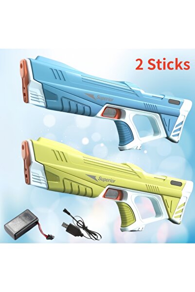Choice Blue and Yellow 2 Sticks Children Electric Water Summer Beach Outdoor ...