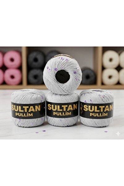 Sultan Pullim 5105 Pullu İp Gri