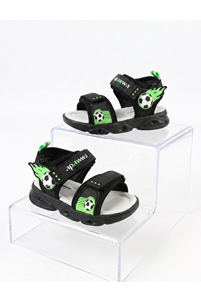 MiniKids Σανδάλια μπάλας μαύρα