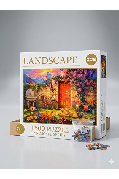 Güngörür ZOE LANDSCAPE 50185 LİTTLE COUNTRY GARDEN 1500 PARÇA 85X60CM PUZZLE