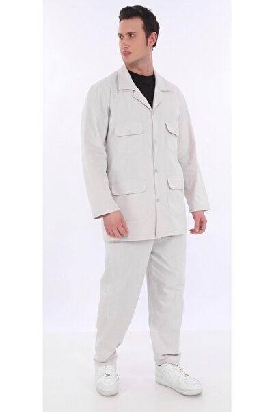 Suffa Βαμβακερό ανδρικό σετ σαφάρι για ταξίδια Χαζάμπ και Ούμρα