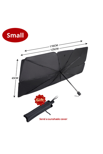 Choice1 Silvery Small Multi Purpose Convenient Foldable Car Windshield Sunsha...