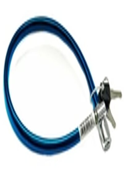 Master Lock 8630-F Keyed Bike Cable Lock, 55 cm Vinyl-Coated Braided Steel Ca...