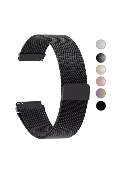 Lumaudio 22 χιλιοστά Μιλανέζικα λουράκια από ανοξείδωτο ατσάλι για Smartwatch...