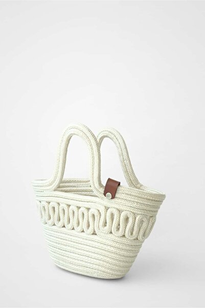 Yuka Atelier Woven Mini Handmade Wicker Handbag