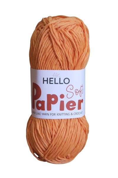Hello SOFT PAPİER KAĞIT İP P19 ÇANTA ÖRGÜ İPİ / 2 ADET