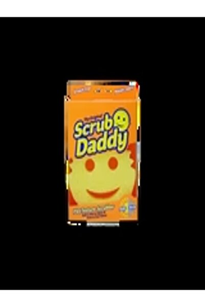 Scrub Daddy إسفنجة تنظيف فليكس تيكستشر الأصلية، صفراء، صلبة في الماء البارد و...