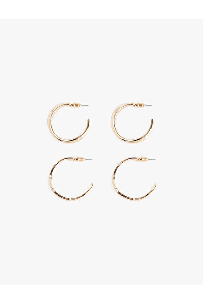 Koton Set of 2 Hoop Earrings