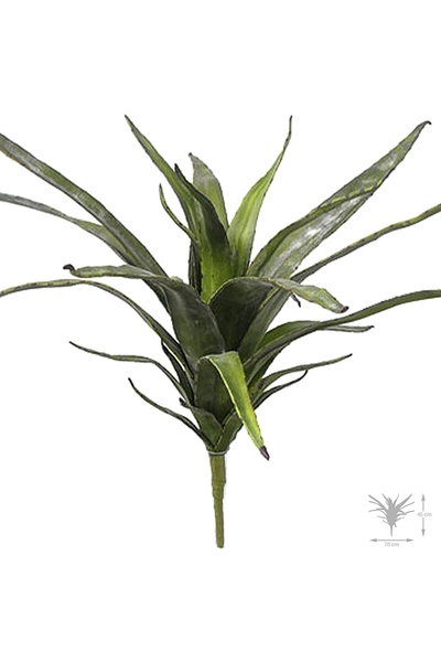 Roberto Rossi Planta artificiala Aloe vera 70 cm